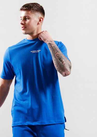 Marshall Artist T-shirts  Injection t-shirt - radial blue 