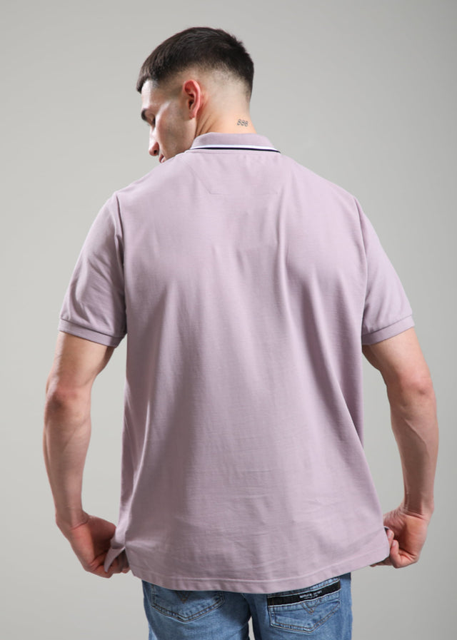 Marshall Artist Polos Tipped polo - rose