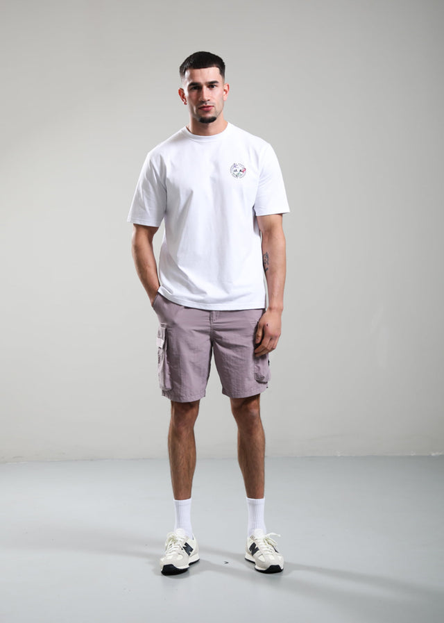 Marshall Artist Shorts Woodvale cargo short - dark rose