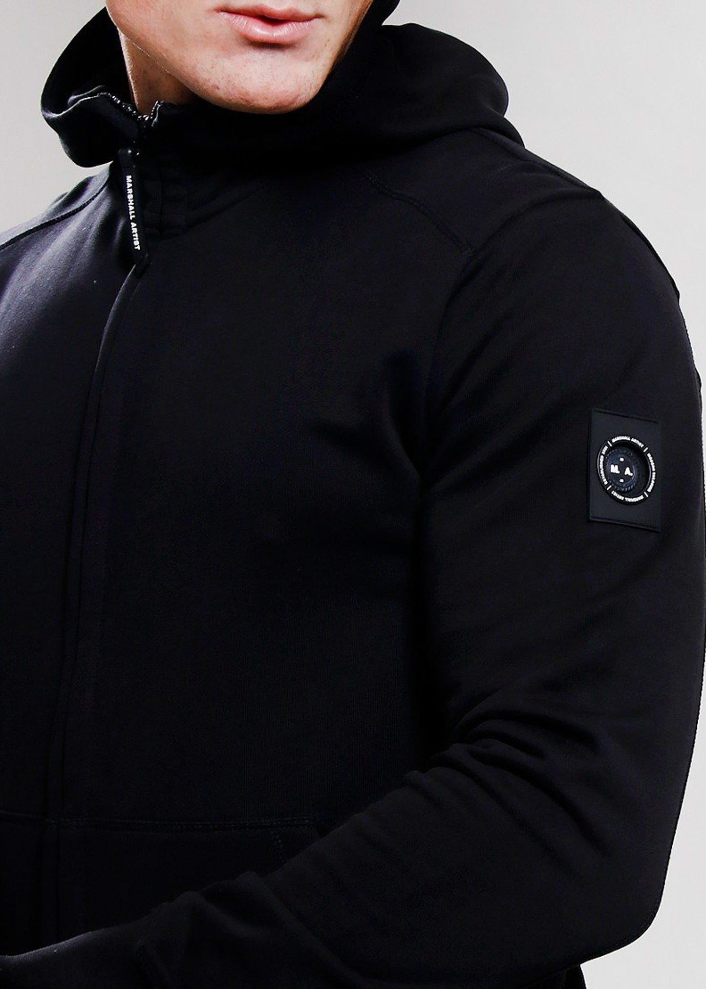 Siren full zip - black