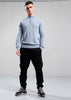 Marshall Artist Truien Siren knitted 1/4 zip - nardo grey