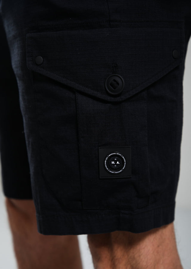 Marshall Artist Shorts Ainsdale cargo short - black