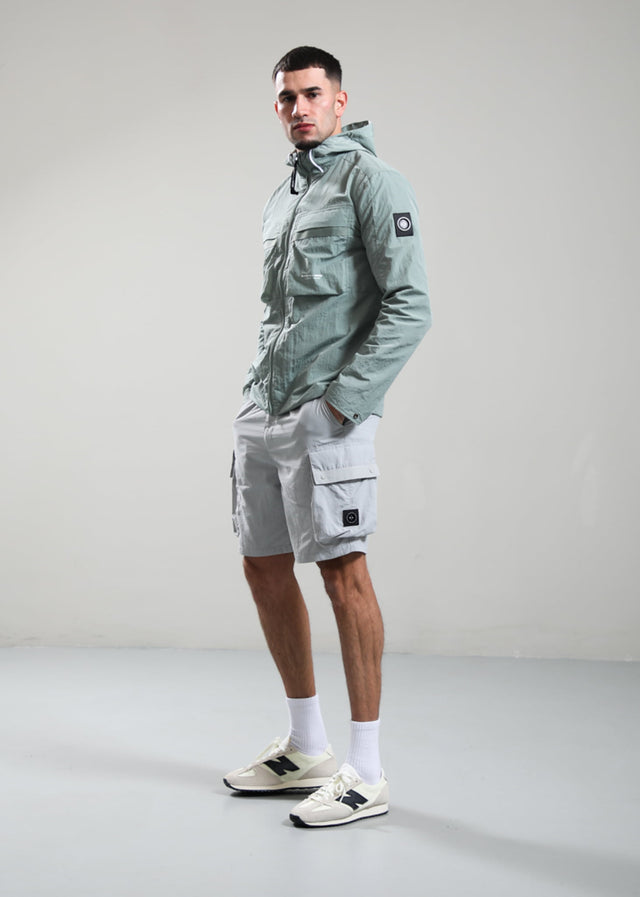 Marshall Artist Shorts Woodvale cargo short - oceanic grey
