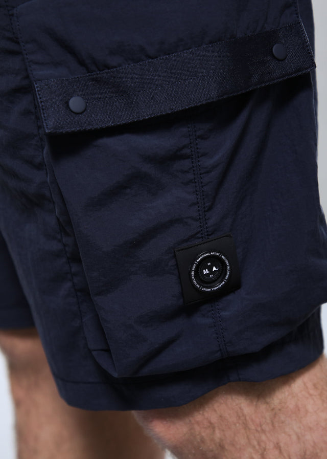 Marshall Artist Shorts Woodvale cargo short - navy