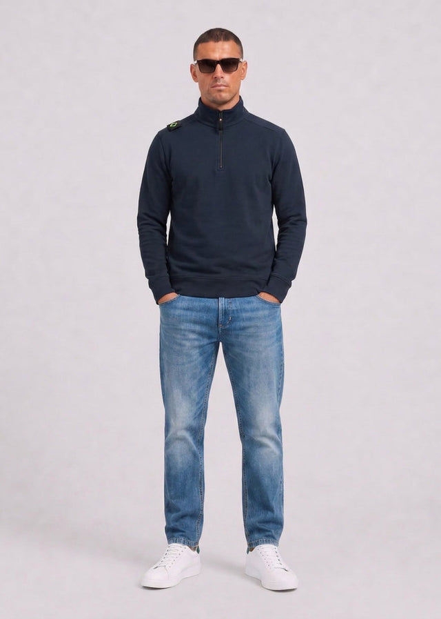 MA.Strum Sweaters Training quarter zip sweatshirt - ink navy