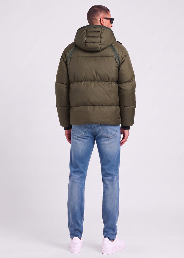 MA.Strum Jackets Cobra down jacket - bronze green