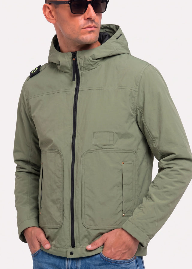 MA.Strum Jackets Velum runner jacket - brinze green