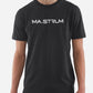 MA.Strum T-shirts  MA.Strum chest print tee - jet black 