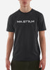 MA.Strum T-shirts  MA.Strum chest print tee - jet black 