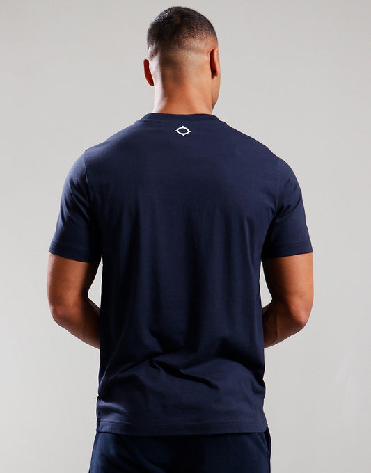 MA.Strum T-shirts  Mastrum printed tee - ink navy 