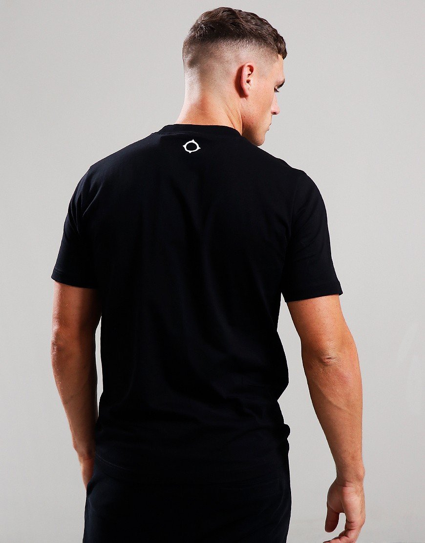 MA.Strum T-shirts  Mastrum printed tee - black 