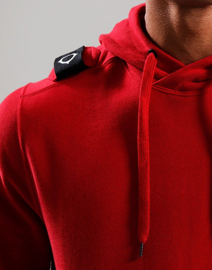 MA.Strum Hoodies  Core overhead hoody - carmine red 