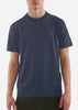 MA.Strum T-shirts  Oversized back logo print tee - ink navy 