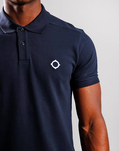 MA.Strum Polo's  SS pique polo - ink navy 