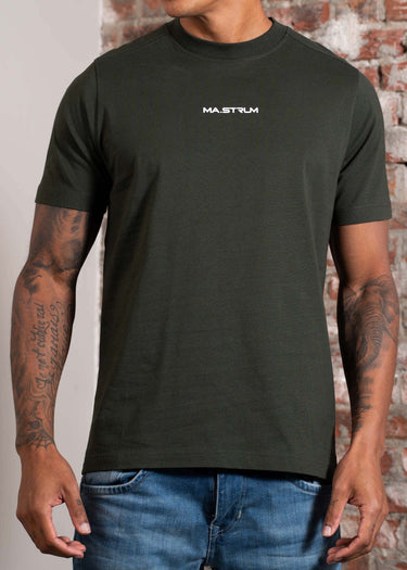 MA.Strum T-shirts Mastrum printed tee - oil slick