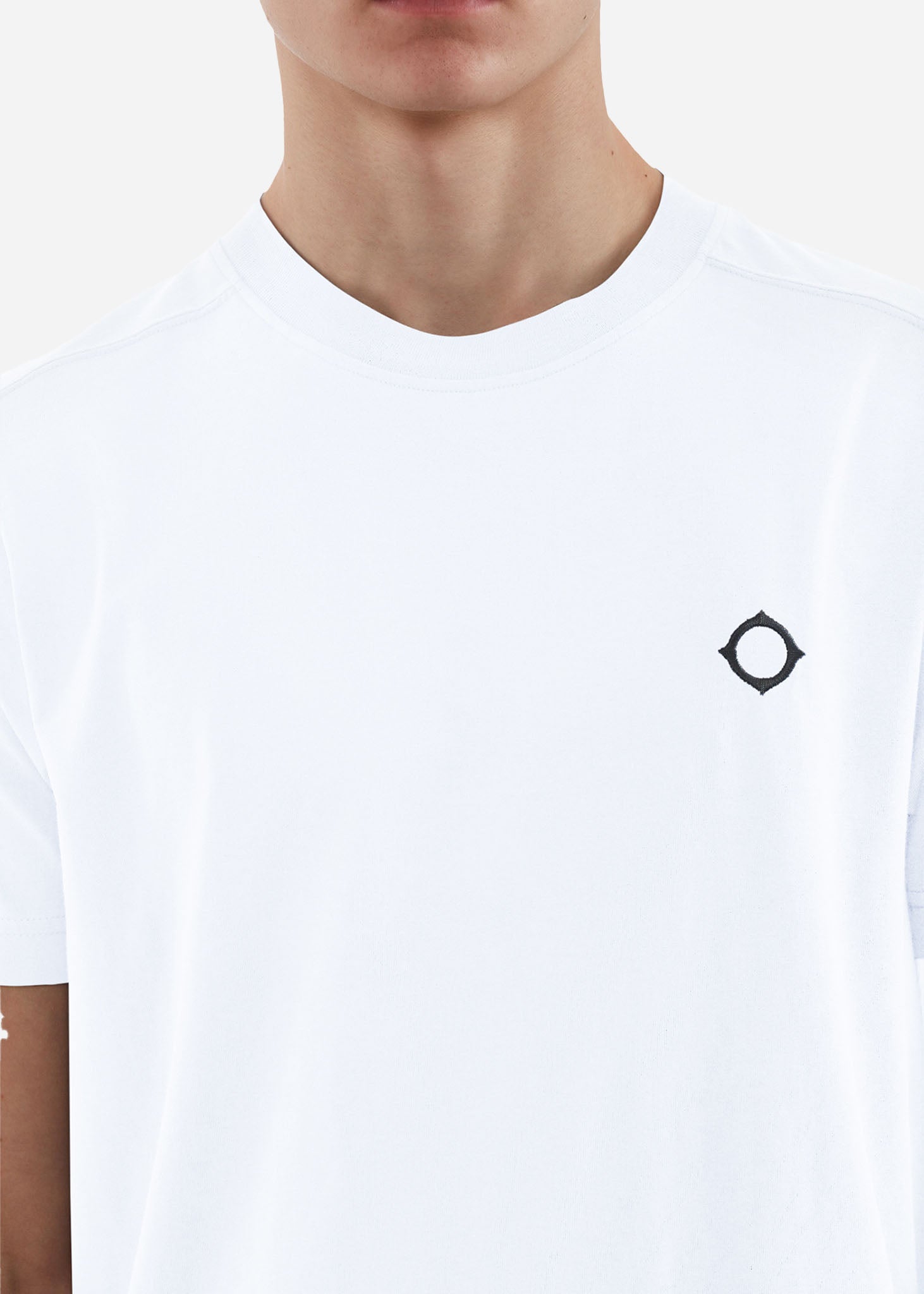 MA.Strum T-shirts  SS icon tee - optic white 