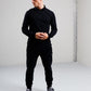 MA.Strum Polo's  Ls jersey zip polo - black 