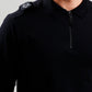 MA.Strum Polo's  Ls jersey zip polo - black 