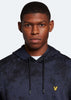 Lyle & Scott Hoodies  Erosion print hoodie - navy 