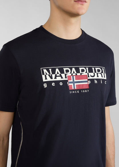 Napapijri T-shirts  Aylmer t-shirt - black 