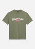 Napapijri T-shirts  Aylmer t-shirt - green lichen 