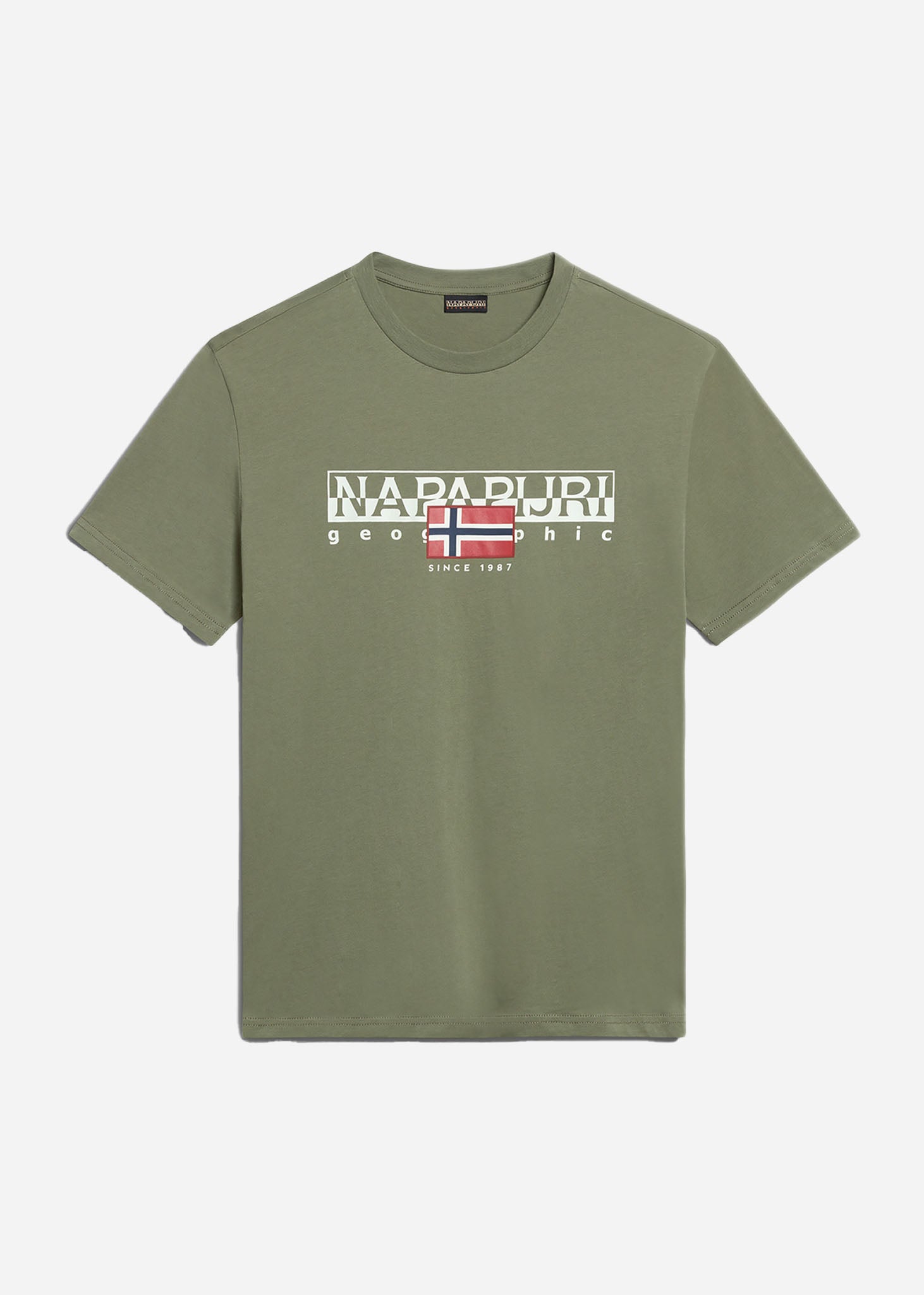 Napapijri T-shirts  Aylmer t-shirt - green lichen 