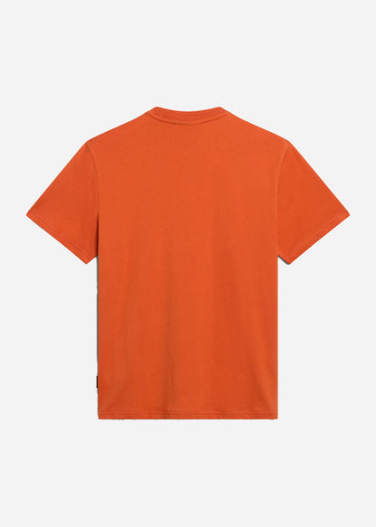 Napapijri T-shirts  Aylmer t-shirt - orange burnt 