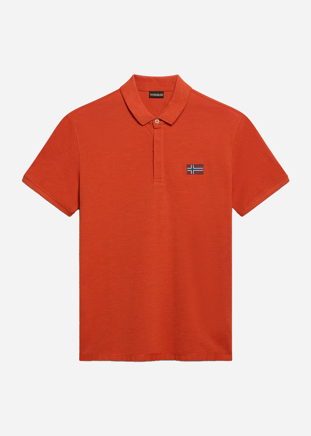 Napapijri Polos  Ebea 2 - orange burnt 