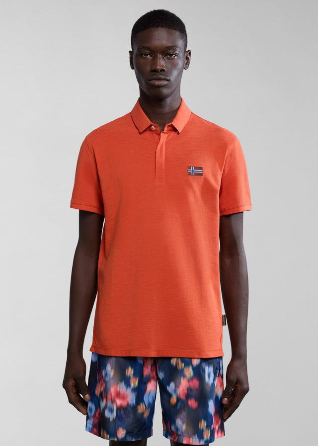 Napapijri Polos  Ebea 2 - orange burnt 