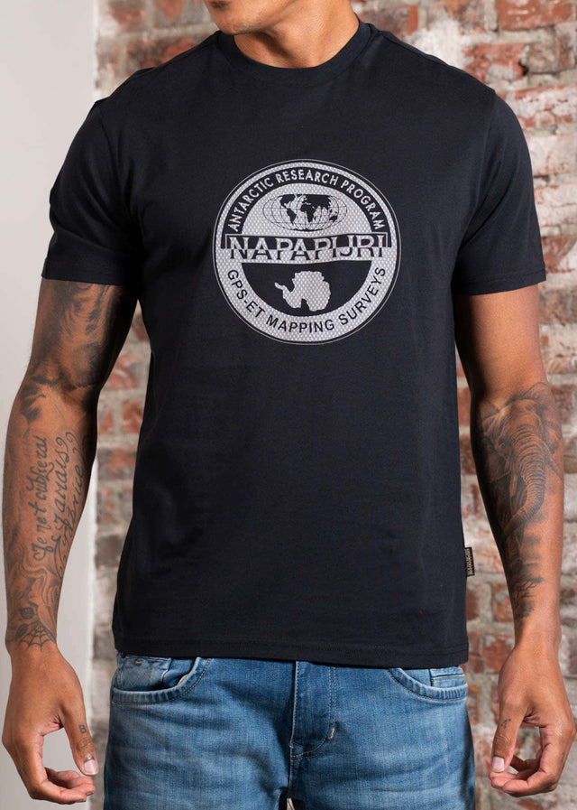 Napapijri T-shirts S bollo 2 - black