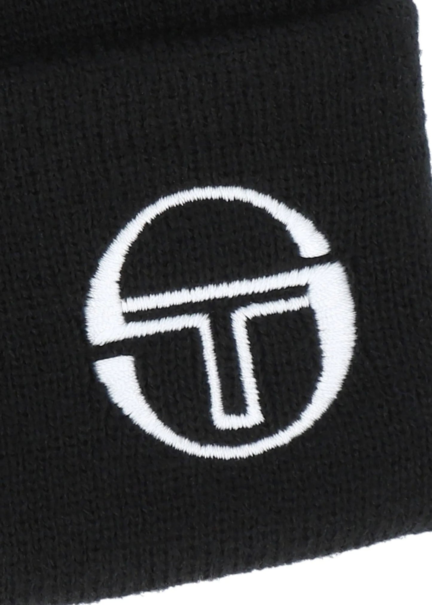 Sergio Tacchini Petten  Oyeh 2 turn up beanie - black 