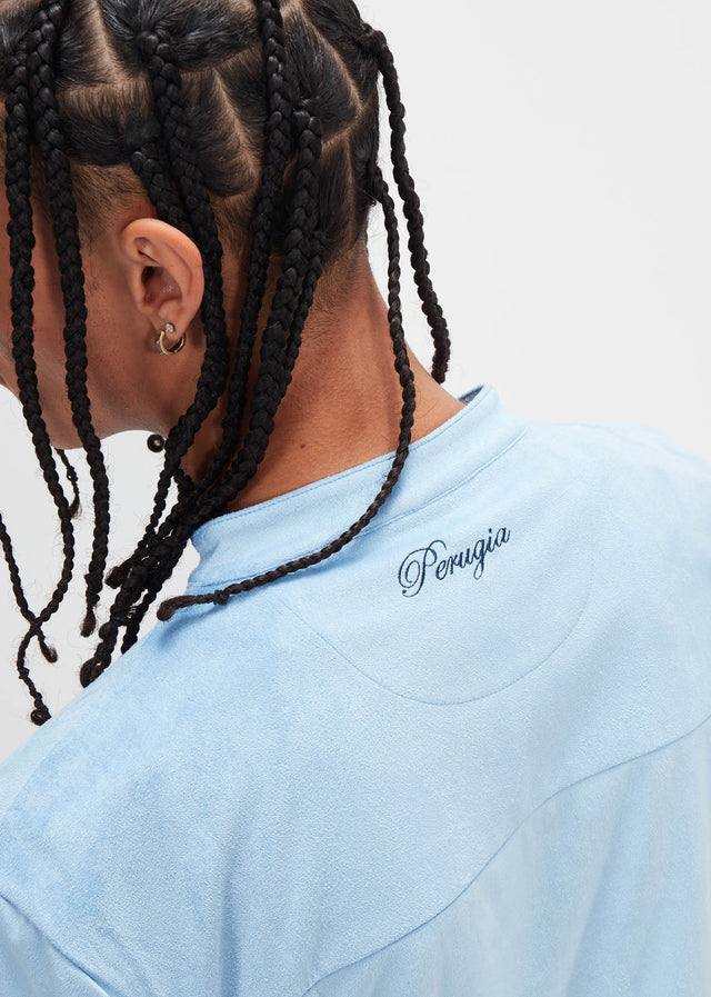 Ellesse Cardigans  Perugia track top - light blue 