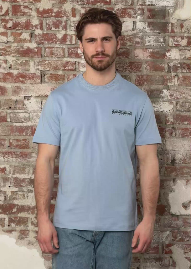 Napapijri T-shirts S sovana - soft chambr