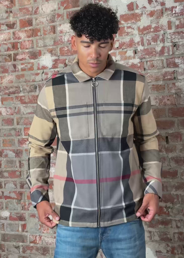 Barbour Overshirts Lannich regular tartan overshirt - dress tartan
