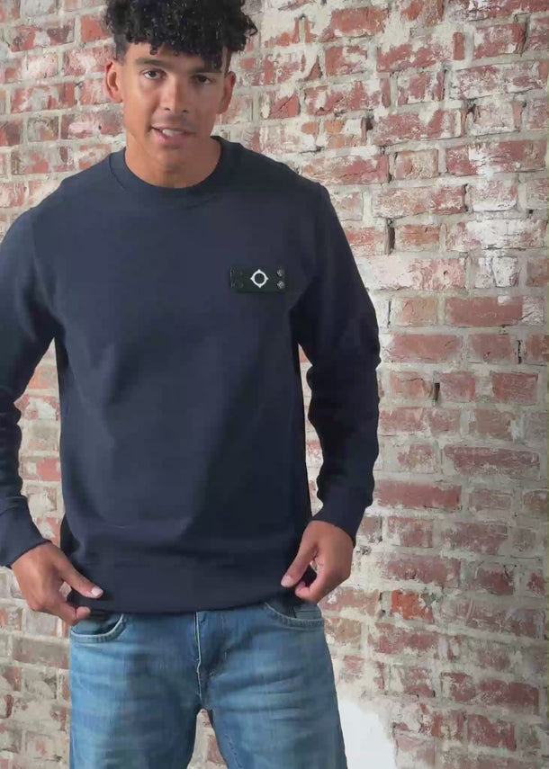 MA.Strum Truien Neo sweat - ink navy