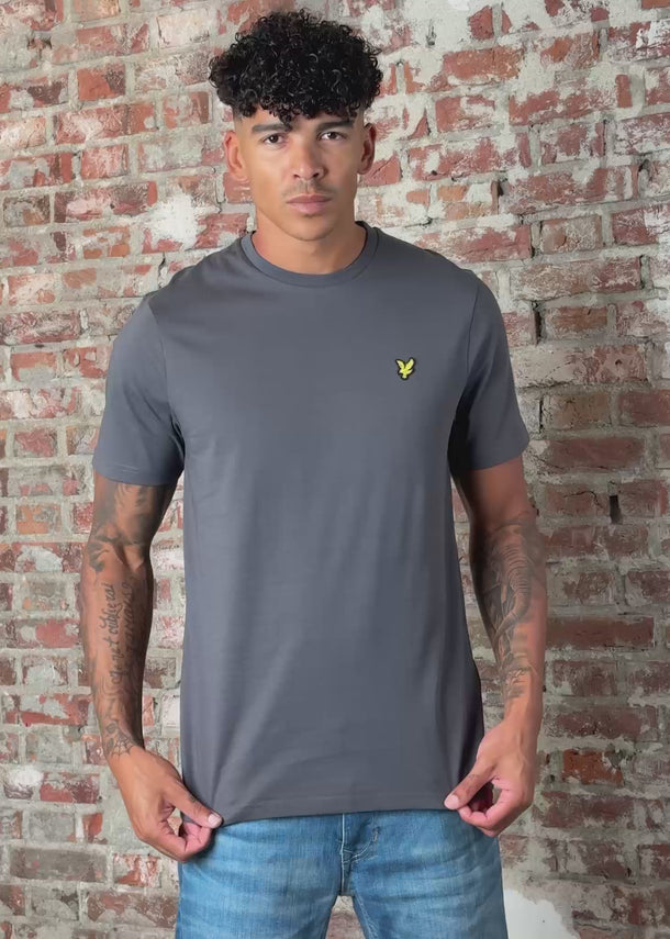 Lyle & Scott T-shirts Plain t-shirt - shadow