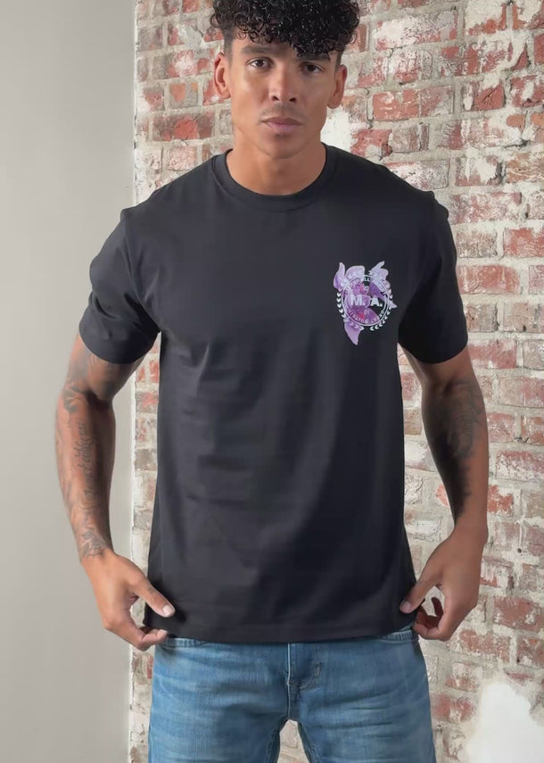 Marshall Artist T-shirts Sonic bloom t-shirt - black