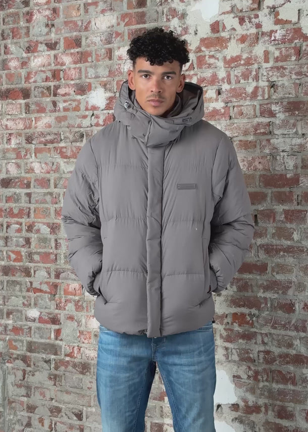 Armani Exchange Jassen Down jacket - dark gull gray
