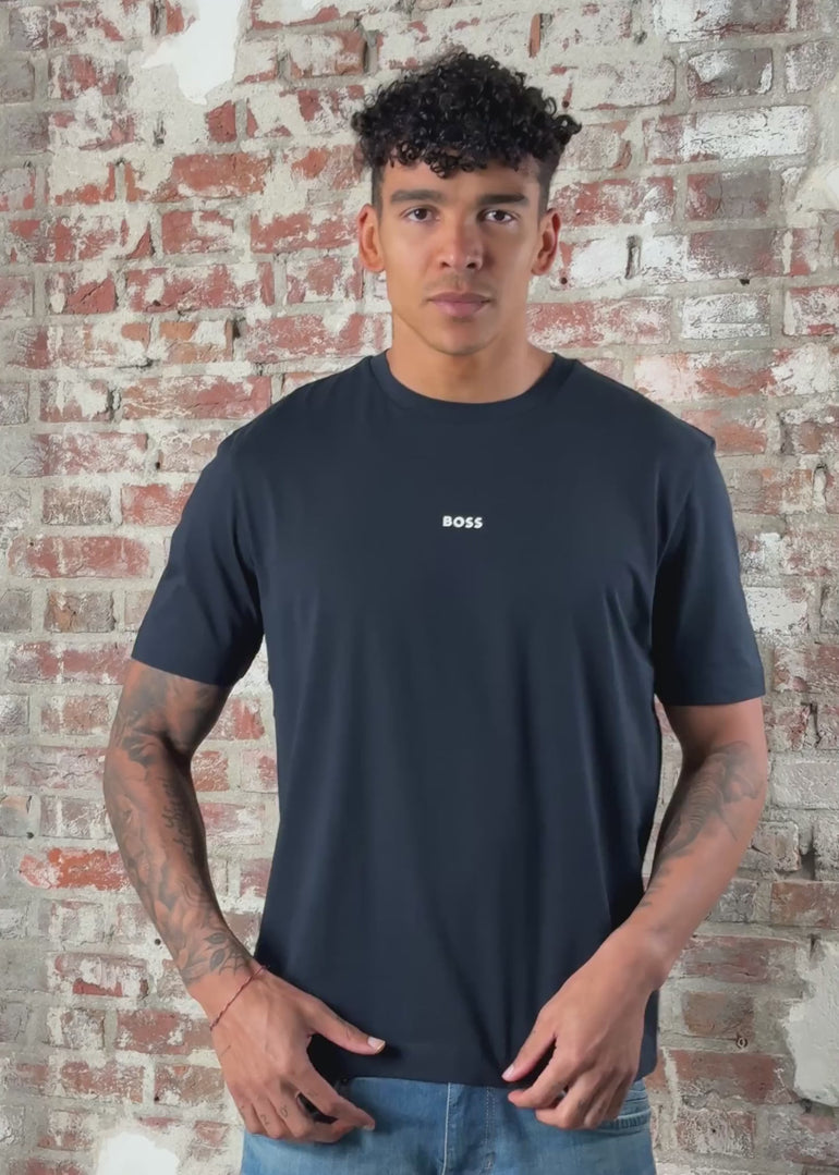 Hugo Boss T-shirts Tchup - dark blue