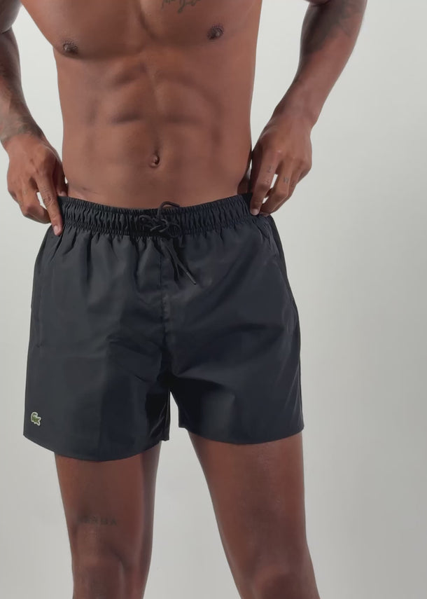 Lacoste Zwembroeken Swimming trunks - black green