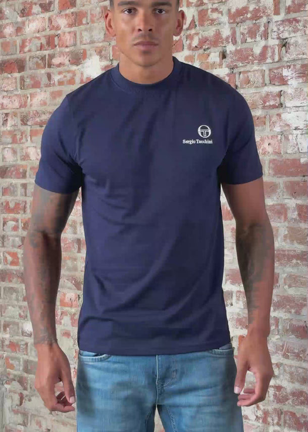Sergio Tacchini T-shirts Felton tee - maritime blue