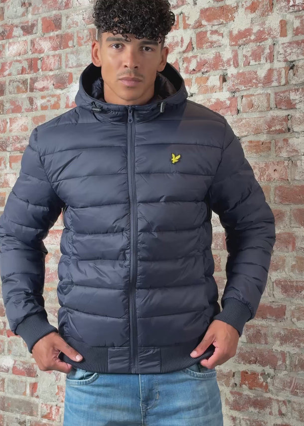 Lyle & Scott Jassen Wadded jacket - dark navy