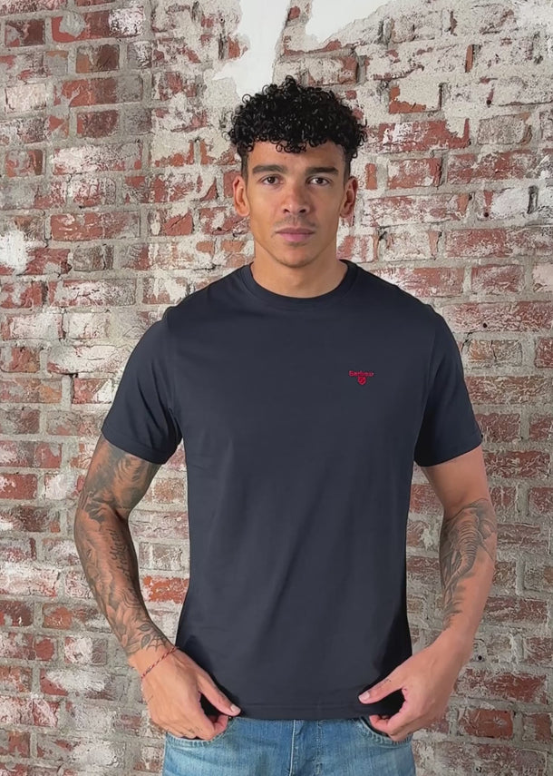 Barbour T-shirts Barbour essential sports t-shirt - navy