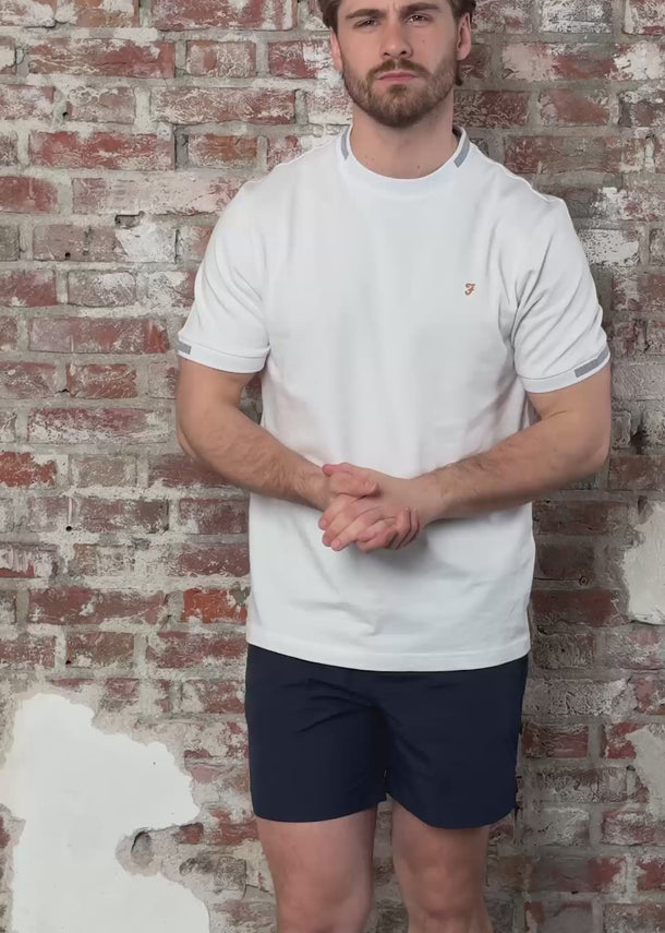 Farah Zwembroeken Colbert plain swim - navy