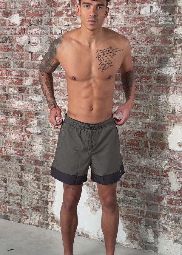 Armani Exchange Zwembroeken Boxer beachwear - chimera black