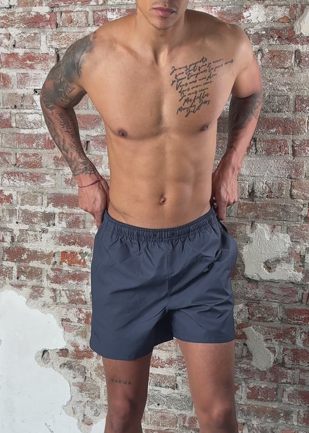 Fred Perry Zwembroeken Swimshorts - dark airforce