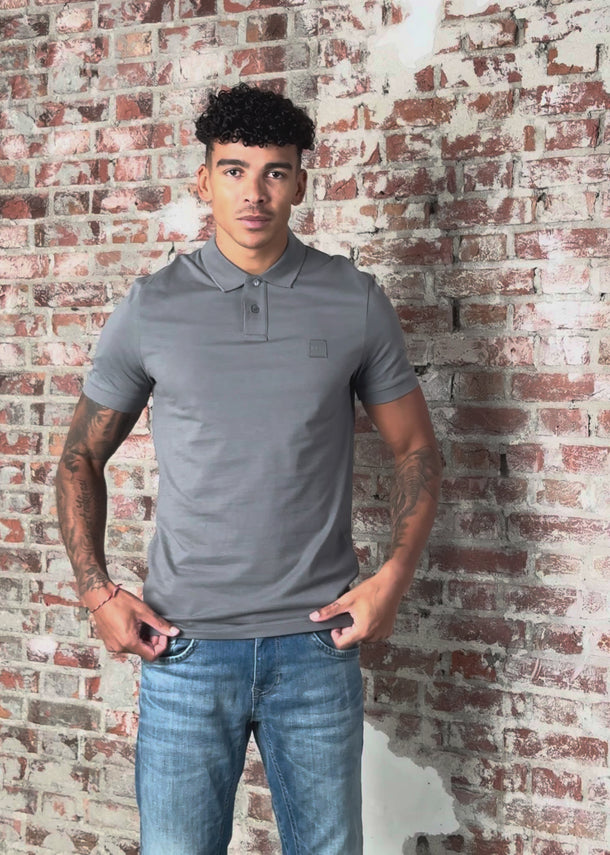 Hugo Boss Polo's Passenger - open grey