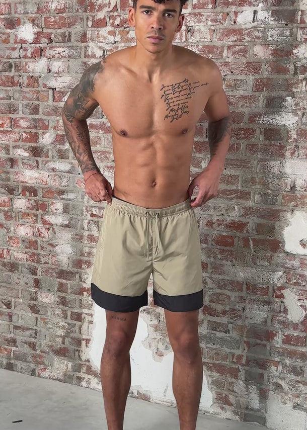 Armani Exchange Zwembroeken Boxer beachwear - winter twig black