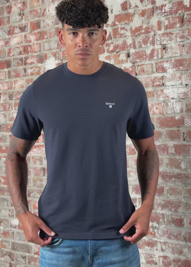 Barbour T-shirts Danbrooke tailored t-shirt - navy