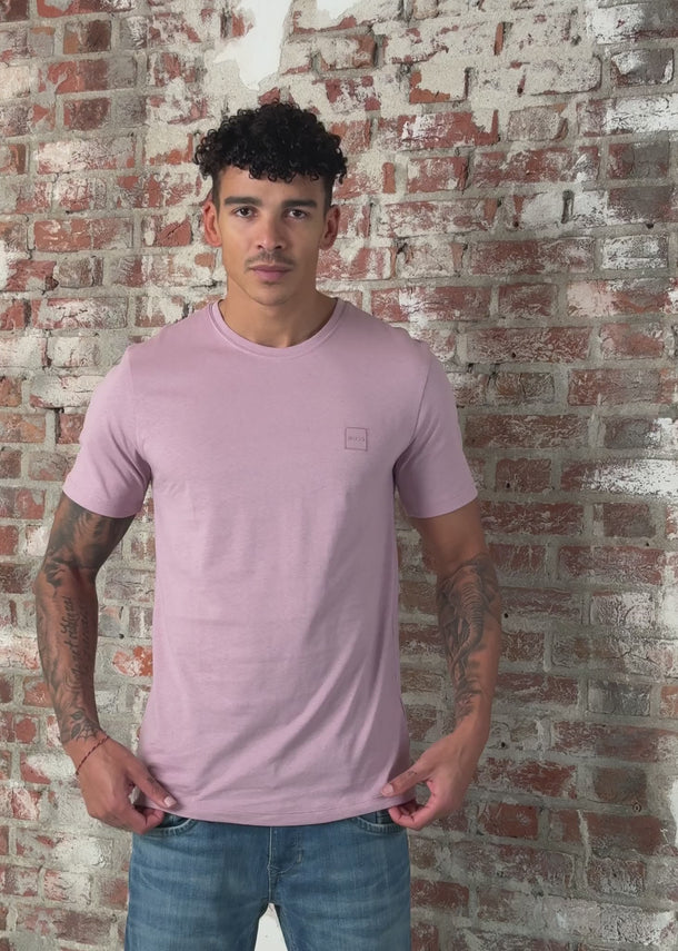 Hugo Boss T-shirts Tales - light pastel purple